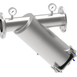 Moderne litefil Y-filter in gedetailleerde 3D-weergave