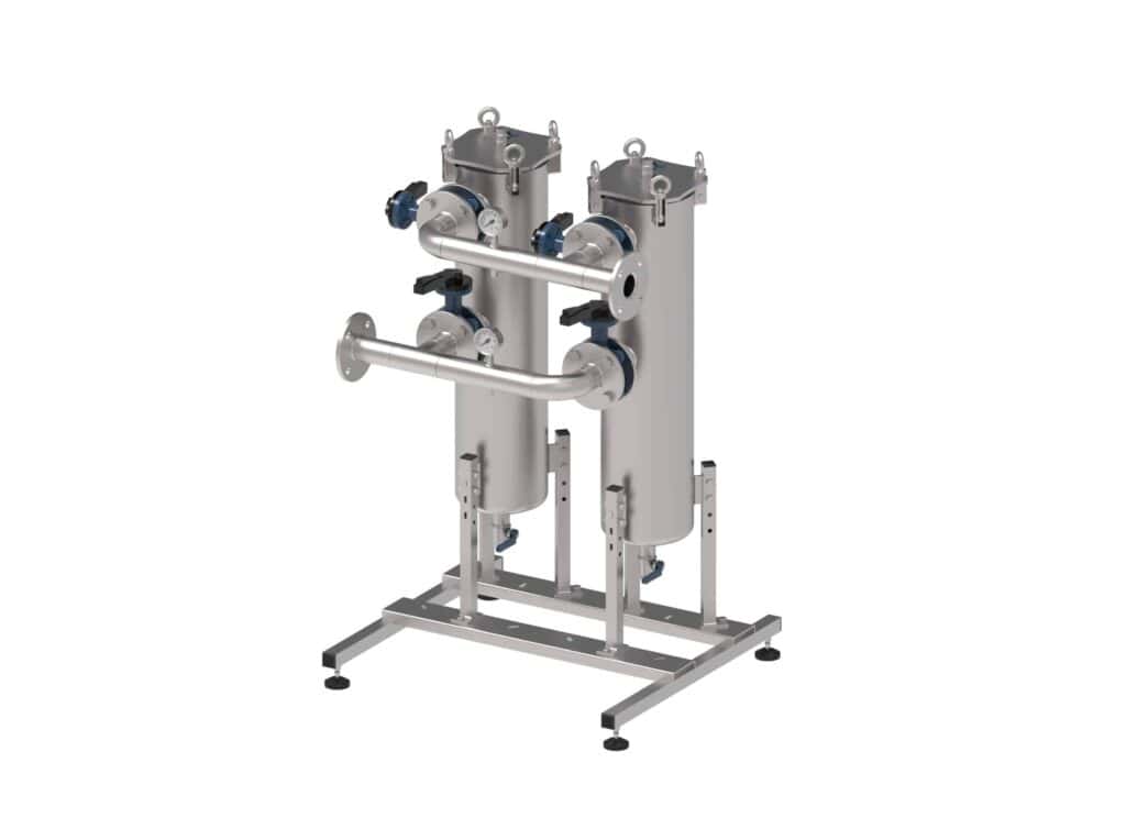 Precision-engineered wdfi filter skid with DN50 configuration
