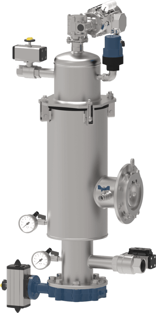 self-cleaning spray nozzle system of the highest quality
