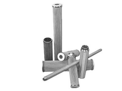 Large industrial stainless steel filter
